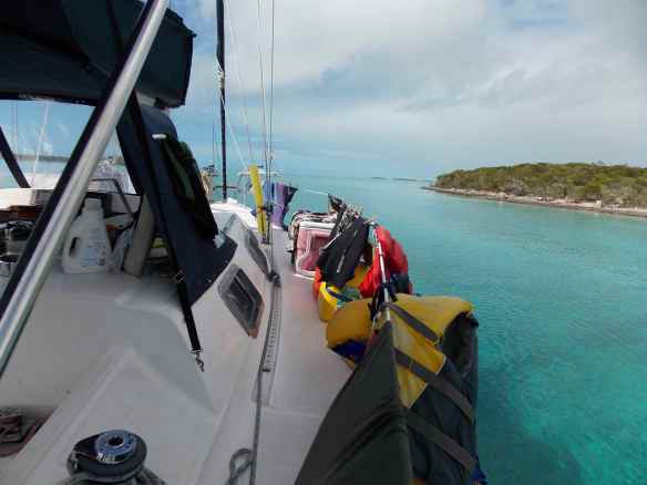 Starboard side of Truansea with the usual rail stuff.