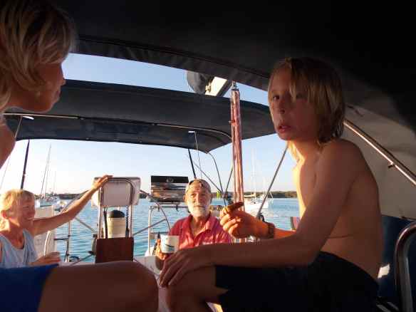 Cole's reaction to it was not the same as mine.