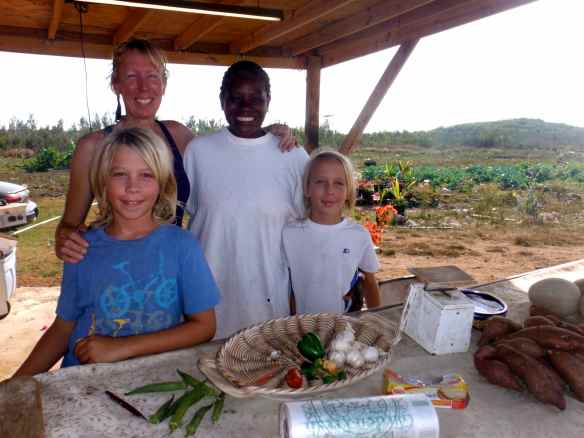 Fresh greens from the veggie stand sure beats canned vegetables!