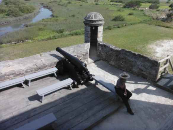 Here is a picture of the gun deck.