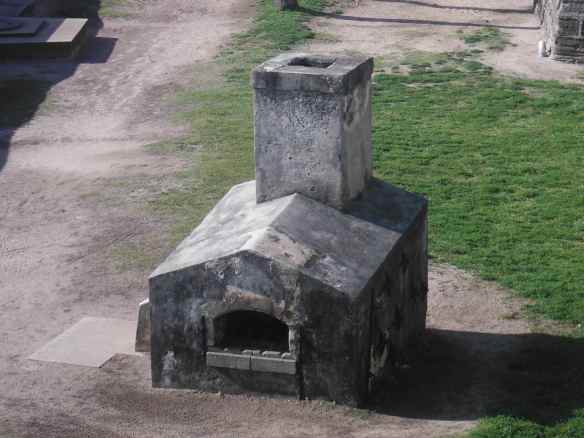 Shot furnace.