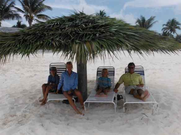Treasure Cay's beautiful beach.