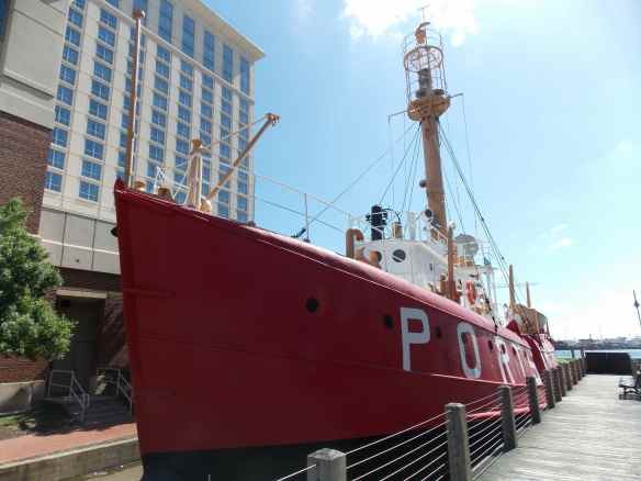 Portsouth Lightship Museum.
