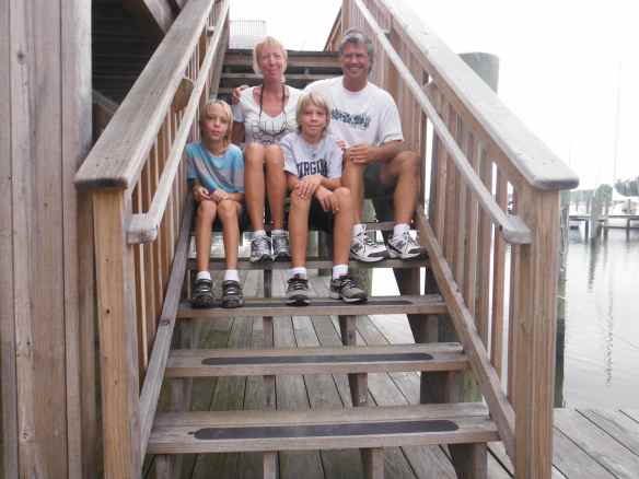 Our first time wearing socks & shoes in a year.