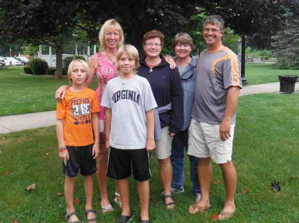 We finally caught up with Gayle and Julia.