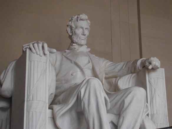 It was amazing to see the Lincoln Memorial in person.